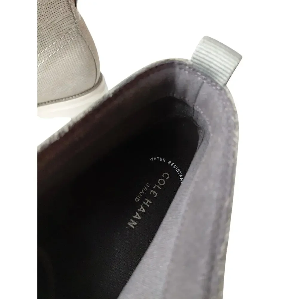 Cole Haan Men's Sz 13W Grand Atlantic Chukka Morel Nubuck Micro Perf Dune WR